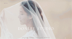 Desktop Screenshot of donleestudio.com