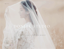 Tablet Screenshot of donleestudio.com